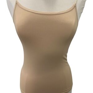 Ann Taylor Cream Sleeveless Top